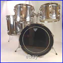 Slingerland 20,12,13,16 Drum Set COW Chrome Over Wood 1971 3Ply Bass/Toms/Floor Slingerland 20,12,13,16 Drum Set COW Chrome Over Wood 1971 3Ply Bass/Toms/Floor