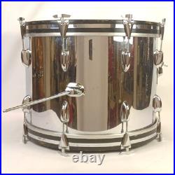 Slingerland 20,12,13,16 Drum Set COW Chrome Over Wood 1971 3Ply Bass/Toms/Floor Slingerland 20,12,13,16 Drum Set COW Chrome Over Wood 1971 3Ply Bass/Toms/Floor
