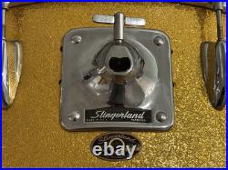 Slingerland 20 X 14 Bass Drum Gold Sparkle Very Nice Condition Drums Drumset Slingerland 20 X 14 Bass Drum Gold Sparkle Very Nice Condition Drums Drumset