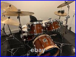 Slingerland 5 Pc Mahogany Finish Drum set