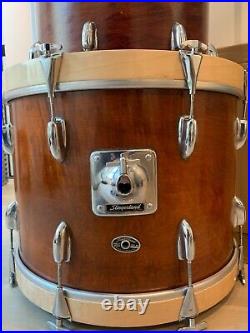 Slingerland 5 Pc Mahogany Finish Drum set