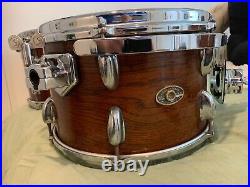 Slingerland 5 Pc Mahogany Finish Drum set