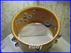 Slingerland 8 x 12 Rack Tom Shell Sparkling Gold Pearl 70's with Hardware LQQK