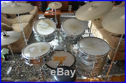 Slingerland Drum Set with Cases 1969-1970