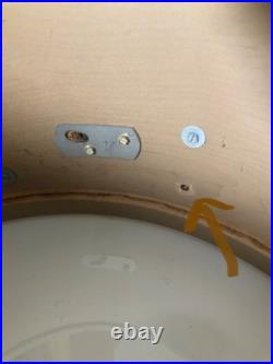 Slingerland Drums 3Piece Set Champagne Sparkle Black and Gold Badge