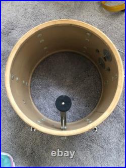 Slingerland Drums 3Piece Set Champagne Sparkle Black and Gold Badge