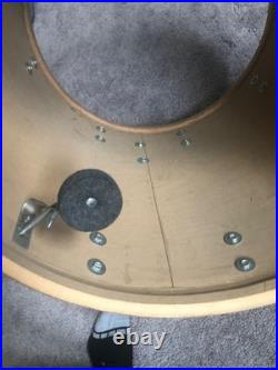 Slingerland Drums 3Piece Set Champagne Sparkle Black and Gold Badge