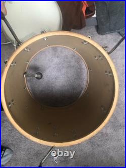 Slingerland Drums 3Piece Set Champagne Sparkle Black and Gold Badge