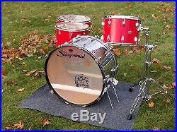 Slingerland John Bonham Sized Drum Set With 26 Bass Drum 14,16 18 Toms Updated