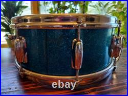 Slingerland No 153 Super Gene Krupa Radio King 5.5X14 Solid Maple Snare Drum Slingerland No 153 Super Gene Krupa Radio King 5.5X14 Solid Maple Snare Drum