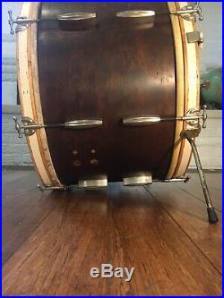 Slingerland Radio King bass drum & toms vintage refurb - 24x14, 9x13, 16x16