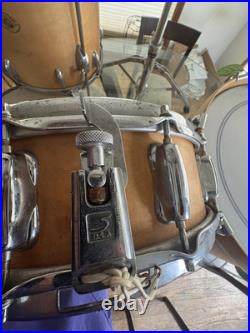 Slingerland Studioking Nashville DRUMS Maple Clear Satin finish 4 pc. RARE Slingerland Studioking Nashville DRUMS Maple Clear Satin finish 4 pc. RARE