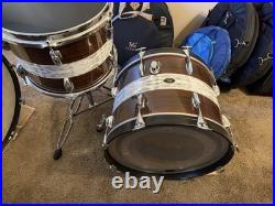 Slingerland drum set used 20x14. Bass and 12x10. Tom