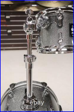 Sonor 3pc Martini Drum Kit Set Titanium Quartz 14/13/8