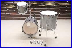 Sonor 3pc Martini Drum Kit Set Titanium Quartz 14/13/8