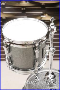 Sonor 3pc Martini Drum Kit Set Titanium Quartz 14/13/8