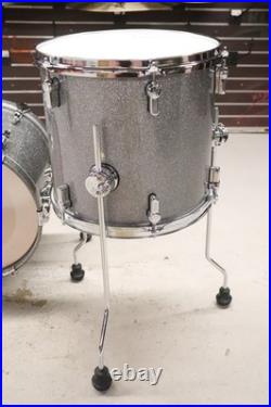 Sonor 3pc Martini Drum Kit Set Titanium Quartz 14/13/8
