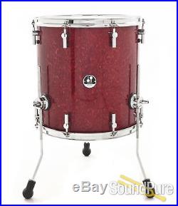 Sonor 4pc Delite Maple Drum Set-Cherry Birdseye Used