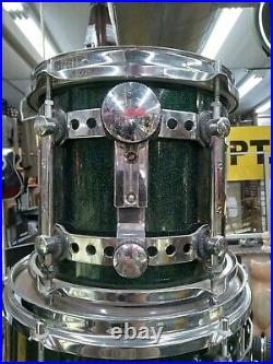 Sonor 7-Piece Drum Set Designer Series Green Local Pickup Only 19440 10-22