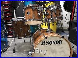 Sonor Delite Drum Set MADE GERMANY walnut Roots VINTAGE MAPLE 20 10 12 14 drums