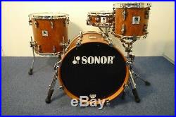 Sonor Designer Jazz Set BOP kit 18-10-14- snare 14 x 4½, Bubinga finish