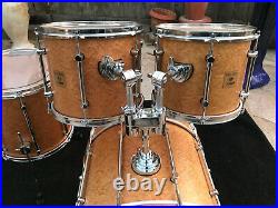 Sonor FORCE MAPLE TN TULIP NATURAL 4pc Drum set Kit ONLY MADE in 1995