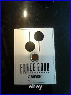 Sonor Force 2000 Drum Set Vintage GERMANY 6 PC