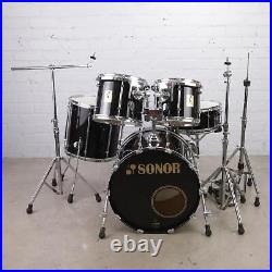 Sonor Force 3000 5-Piece Drum Set with Hardware Drum Heads & Sticks #45428
