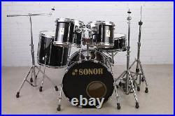 Sonor Force 3000 5-Piece Drum Set with Hardware Drum Heads & Sticks #45428