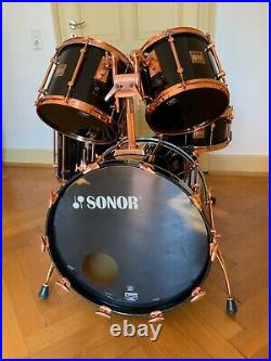 Sonor Hilite Exclusive Schlagzeug Drumset Shellset 22,12,13,16