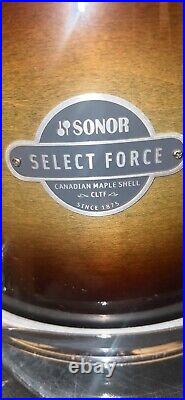 Sonor Maple Shells drum set used These Cells Are In Very Good Condition