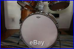 Sonor Rosewood Drum Set 1970s Rare