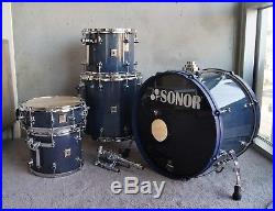 Sonor S-class Drum Kit Set GERMAN made with Matching Snare