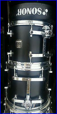 Sonor Sonic Plus Drum Set Made in Germany Black
