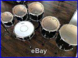 Sonor Special Edition 8, 10, 12, 14, 16, 20, 14x5.5 Birch Black Lacquer Drum Set