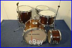 Sonor Swinger Rosewood finish drum set 20-12-13-16 from 1970's