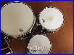 Sonor drums set S Classix birch Macassar Ebony 5 piece kit 10,12,14,22 & cases