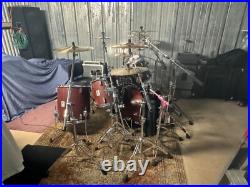 Sonor phonic Mahogany 1980's rare heavy shell drum set Sonor phonic Mahogany 1980's rare heavy shell drum set