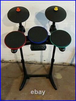 Sony PS3 Guitar Hero World Tour Band DRUM KIT SET drums cymbals
