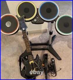 Sony PS4 Rock Band 4 Wireless Drums with Pedal Harmonix Drums Guitar Game Mic