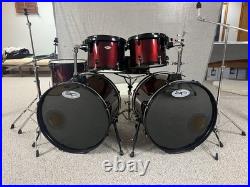 Sound Percussion Double Bass Drum Set with Hardware and Pedal