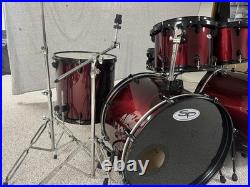 Sound Percussion Double Bass Drum Set with Hardware and Pedal