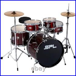 Sound Percussion Labs Junior Kicker 5-Piece Drum Set Dark Red Refurbished