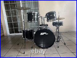 Sound Percussion Labs UNITY II 5-Piece Complete Drum Set Black Onyx Glitter