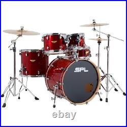 Sound Percussion Labs Velocity 5-Piece Shell Pack Ruby Sequin Refurbished Sound Percussion Labs Velocity 5-Piece Shell Pack Ruby Sequin Refurbished