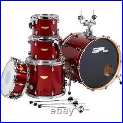 Sound Percussion Labs Velocity 5-Piece Shell Pack Ruby Sequin Refurbished Sound Percussion Labs Velocity 5-Piece Shell Pack Ruby Sequin Refurbished