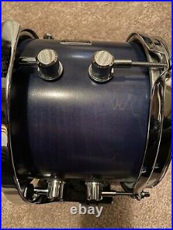 Spaun 5 pc. Custom maple drum set Blue, Includes Some Hardware
