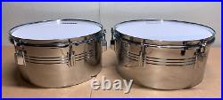 Sunlite Chrome Timbales Set 13 And 14
