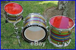 Super Rare Find! Ludwig USA Ltd Edition Salesman Down Beat Drum Set! Lot #z62