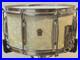 Super-Rare-Vintage-1939-Ludwig-Twin-Sensitive-Hollywood-Swing-Snare-Drum-NICE-01-az